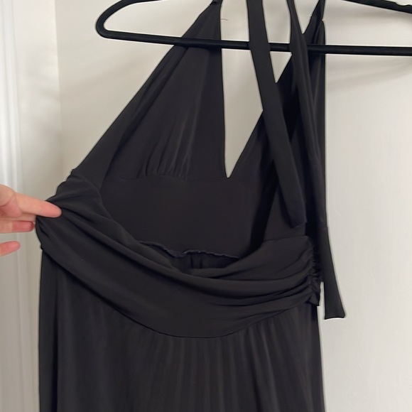 Halter Black Dress - Picture 5 of 5